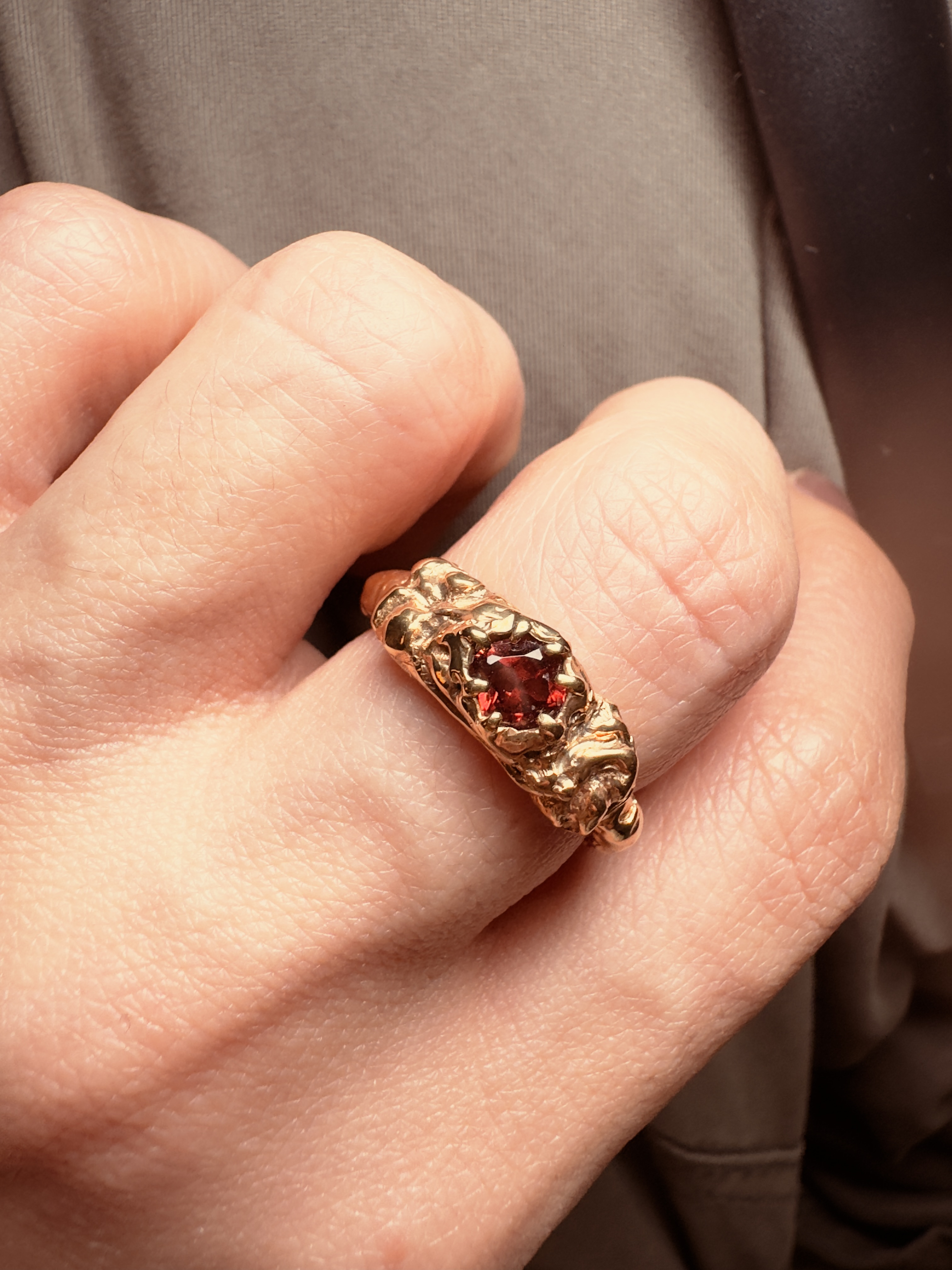 Silver and Gold Rings