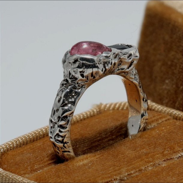 Sapphire &amp; Tourmaline Ring